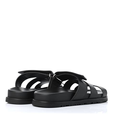 hermes women sandals chypre|hermes sandals all black.